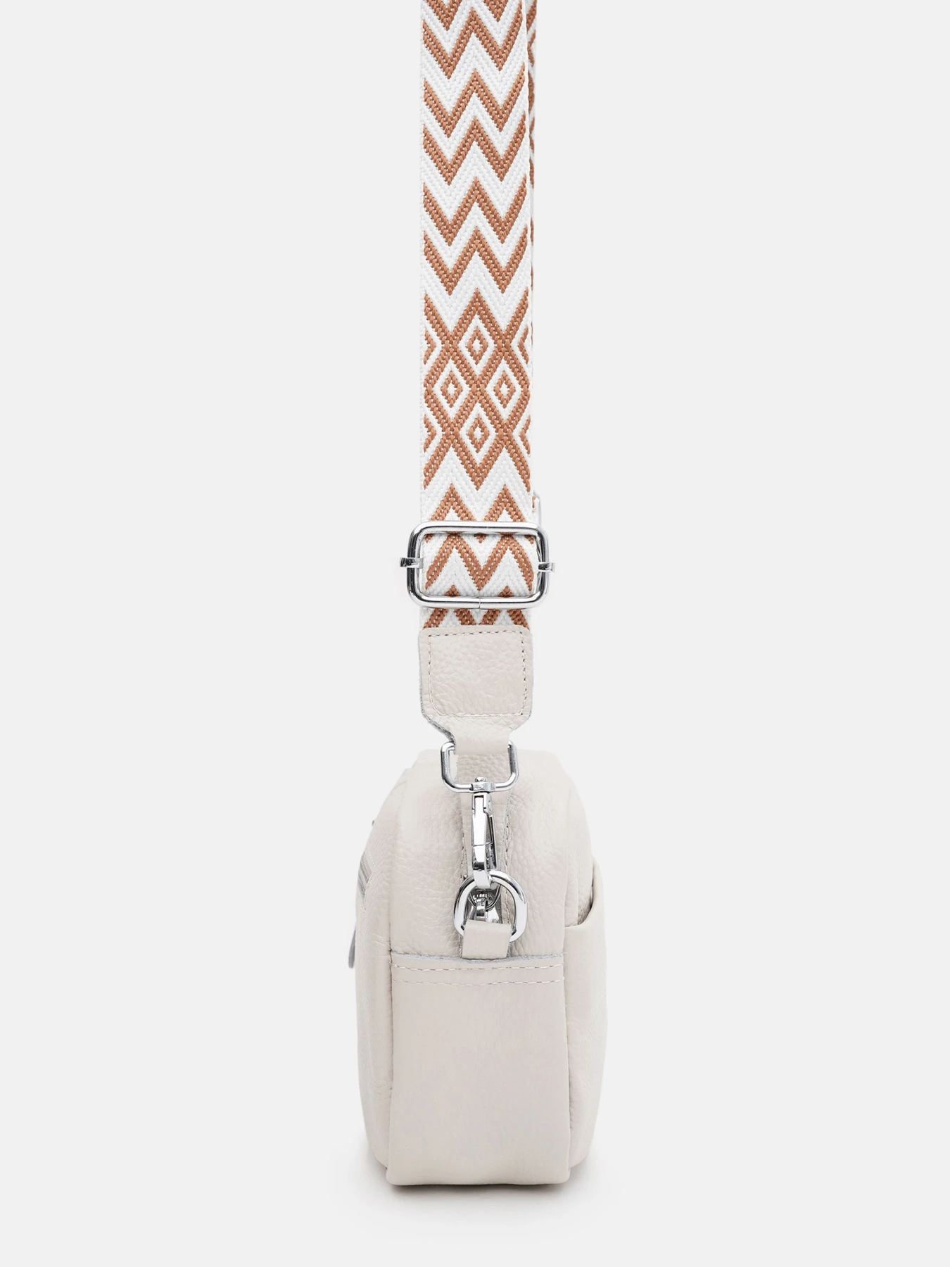 Сумки Borsa Leather модель K15-5818w-white Фото
