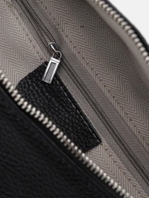 Сумки Borsa Leather модель K15-5813bl-black Фото