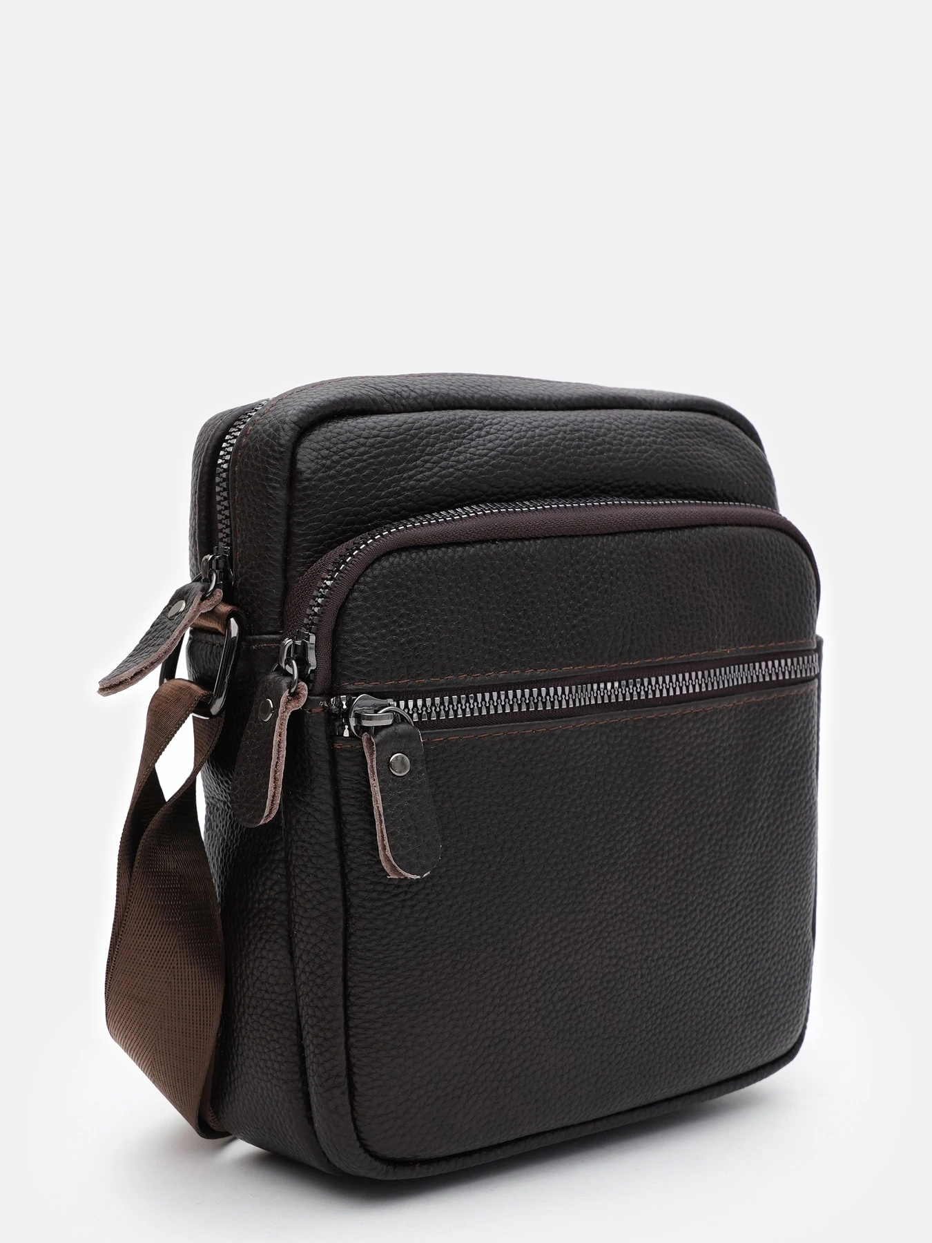 Сумки Borsa Leather модель K19803-1br-brown Фото