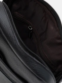 Сумки Borsa Leather модель K1266-3bl-black Фото