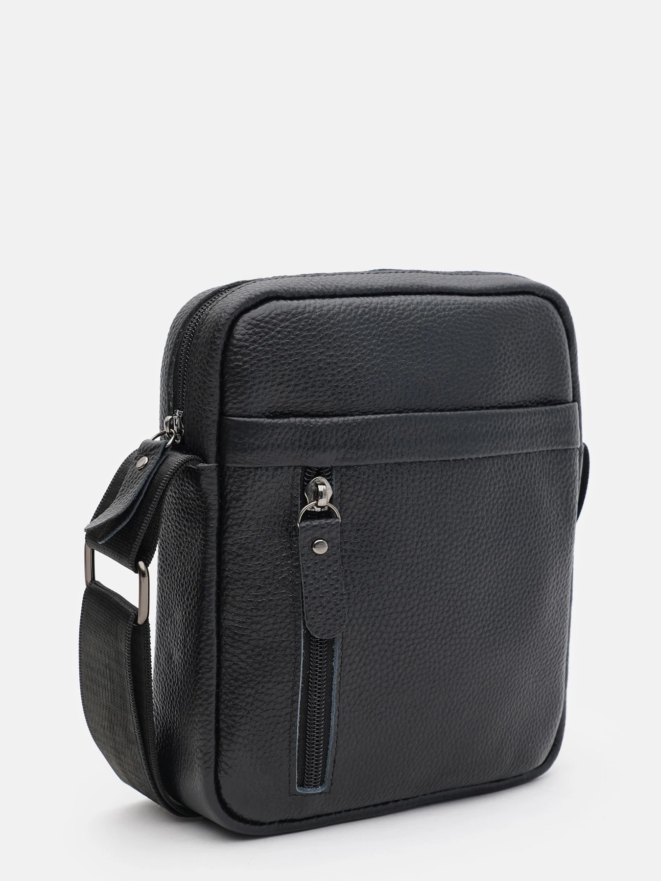 Сумки Borsa Leather модель K1266-2bl-black Фото