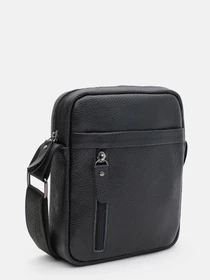 Сумки Borsa Leather модель K1266-2bl-black Фото