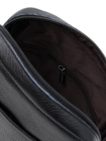 Сумки Borsa Leather модель K1266-1bl-black Фото