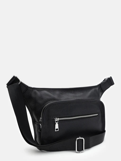 Сумки Borsa Leather модель K166317bl-black Фото