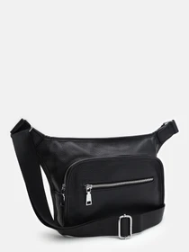 Сумки Borsa Leather модель K166317bl-black Фото