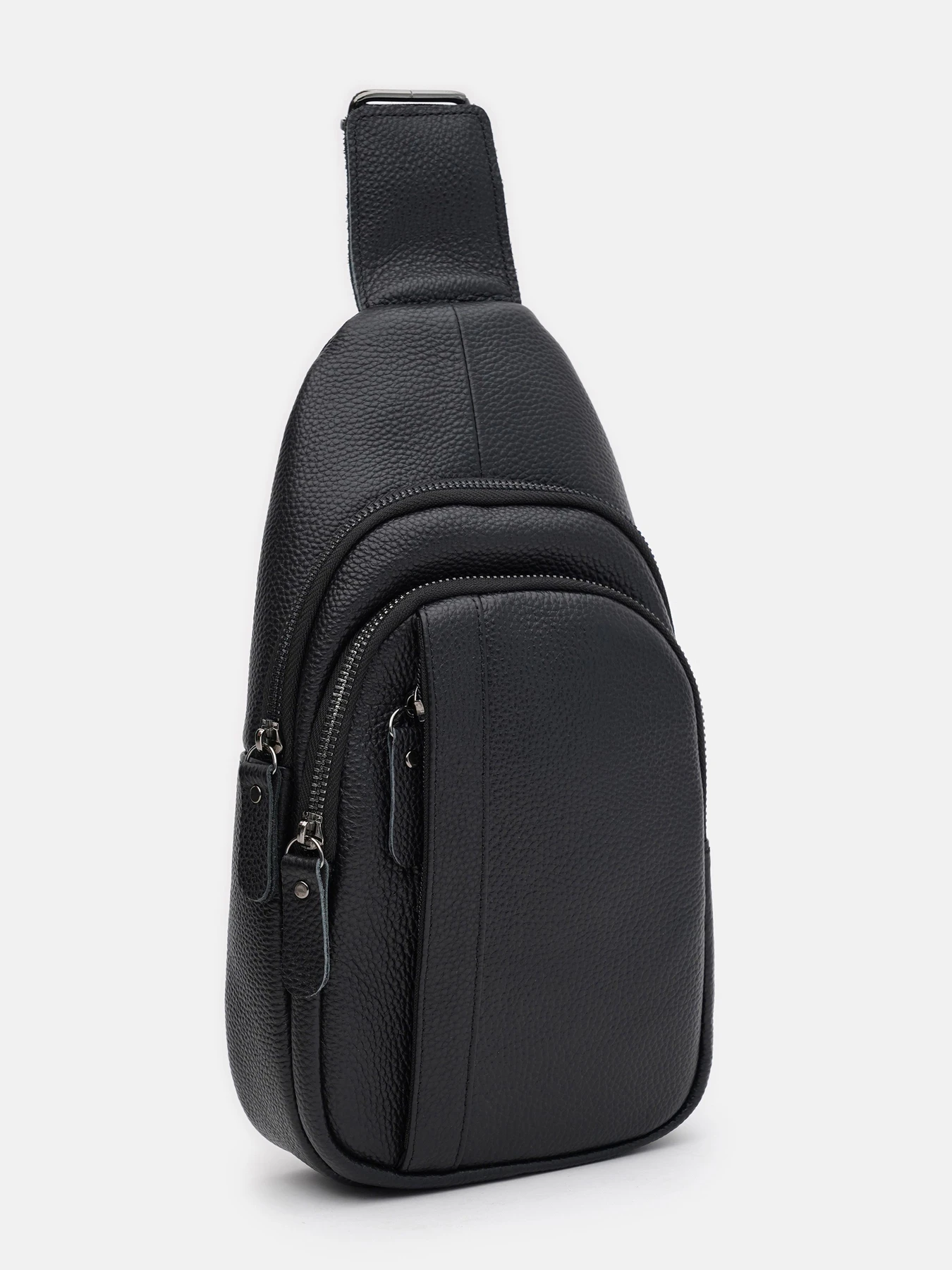 Рюкзаки Borsa Leather модель K1617f-black Рюкзаки Borsa Leather модель K1617f-black Фото