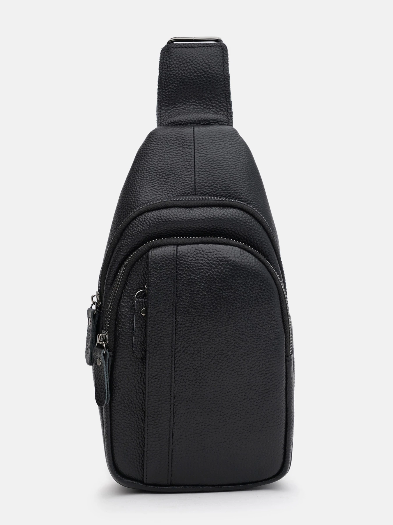 Рюкзаки Borsa Leather модель K1617f-black Рюкзаки Borsa Leather модель K1617f-black Фото