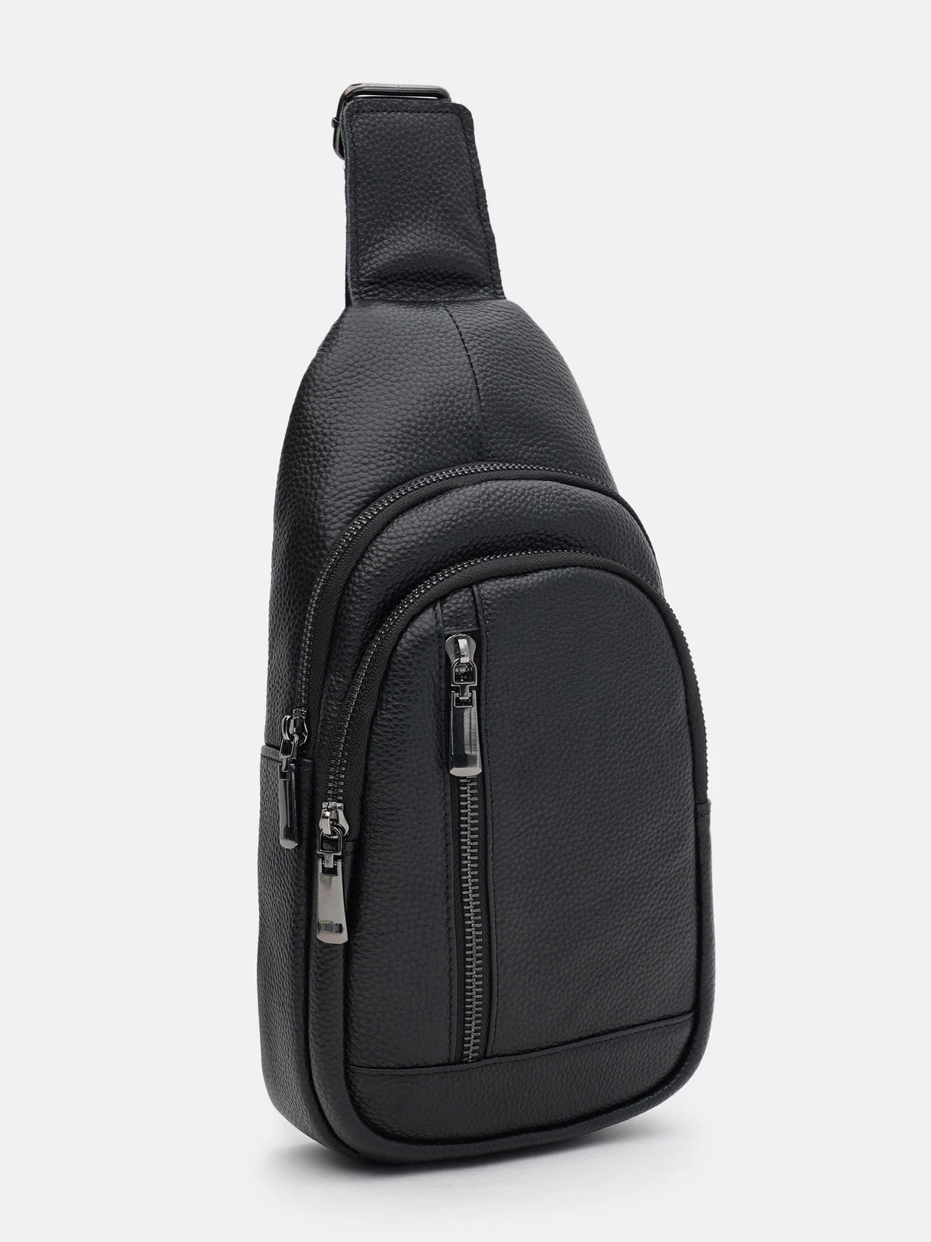Рюкзаки Borsa Leather модель K1620f-black Рюкзаки Borsa Leather модель K1620f-black Фото