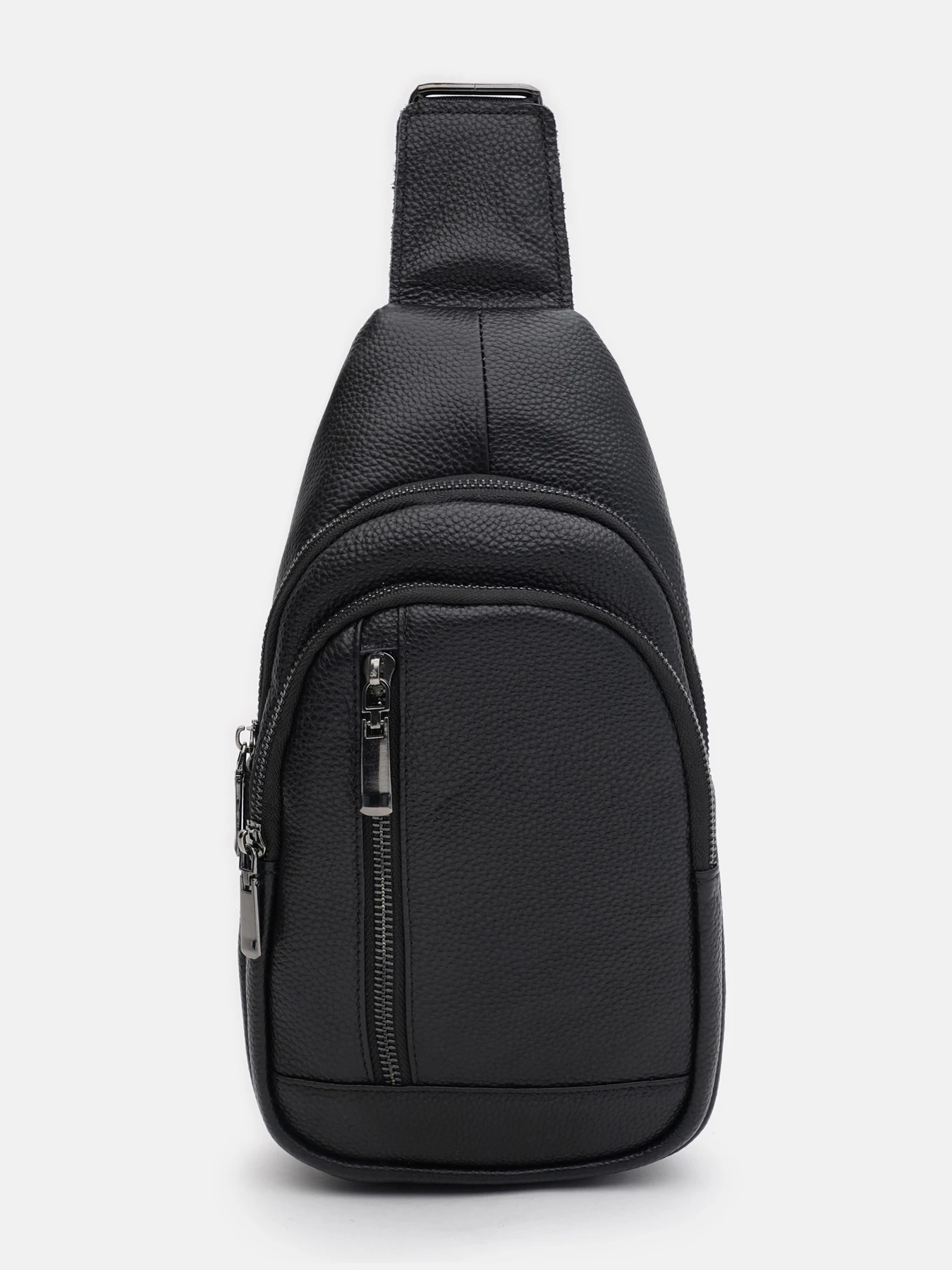 Рюкзаки Borsa Leather модель K1620f-black Рюкзаки Borsa Leather модель K1620f-black Фото