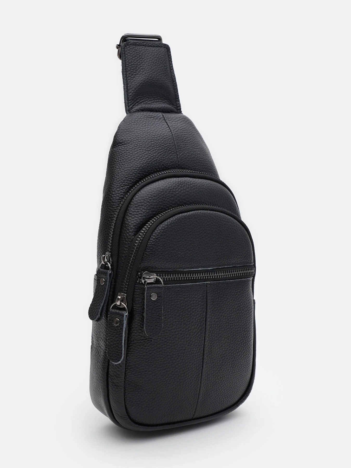Рюкзаки Borsa Leather модель K1619f-black Рюкзаки Borsa Leather модель K1619f-black Фото