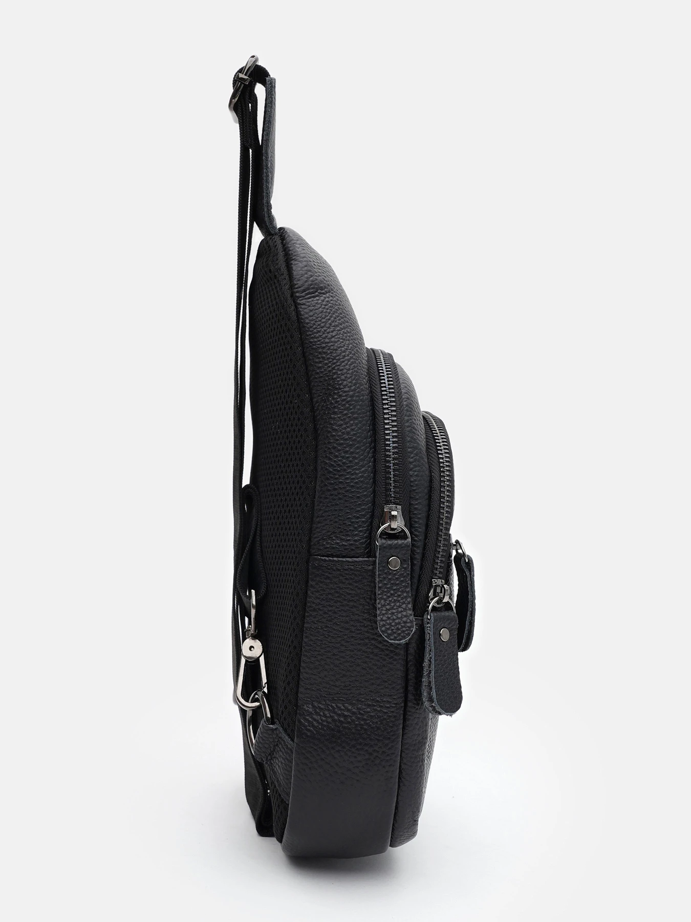 Рюкзаки Borsa Leather модель K1619f-black Рюкзаки Borsa Leather модель K1619f-black Фото