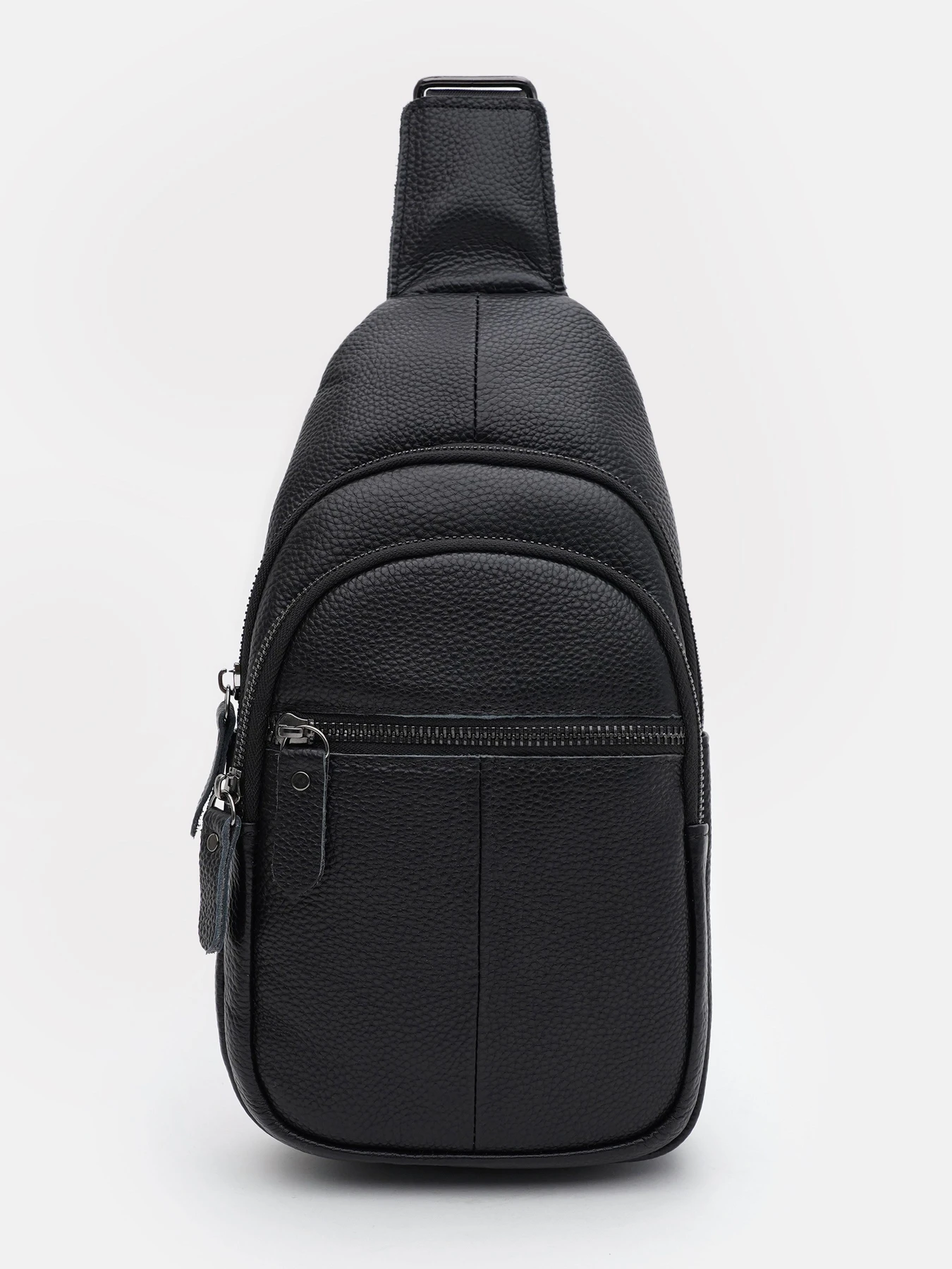 Рюкзаки Borsa Leather модель K1619f-black Рюкзаки Borsa Leather модель K1619f-black Фото