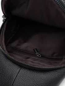 Рюкзаки Borsa Leather модель K1619f-black Фото