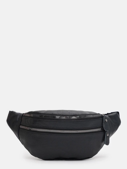 Сумки Borsa Leather модель K1018bl-black Фото
