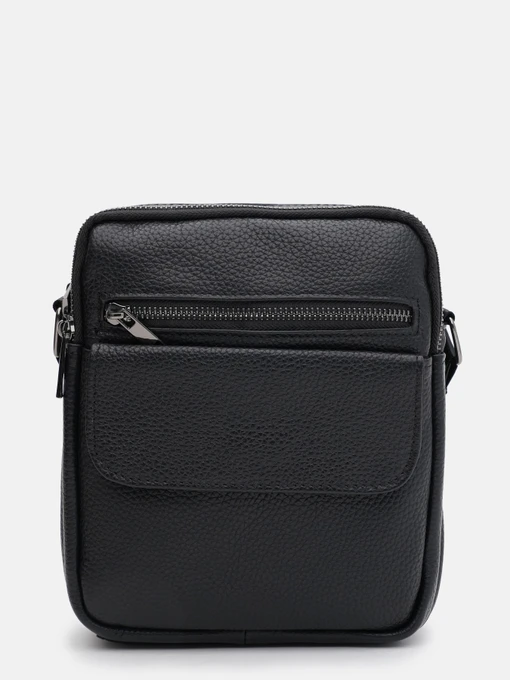 Сумки Borsa Leather модель k1801bl-black Фото