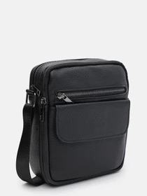Сумки Borsa Leather модель k1801bl-black Фото