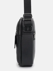 Сумки Borsa Leather модель k1801bl-black Фото