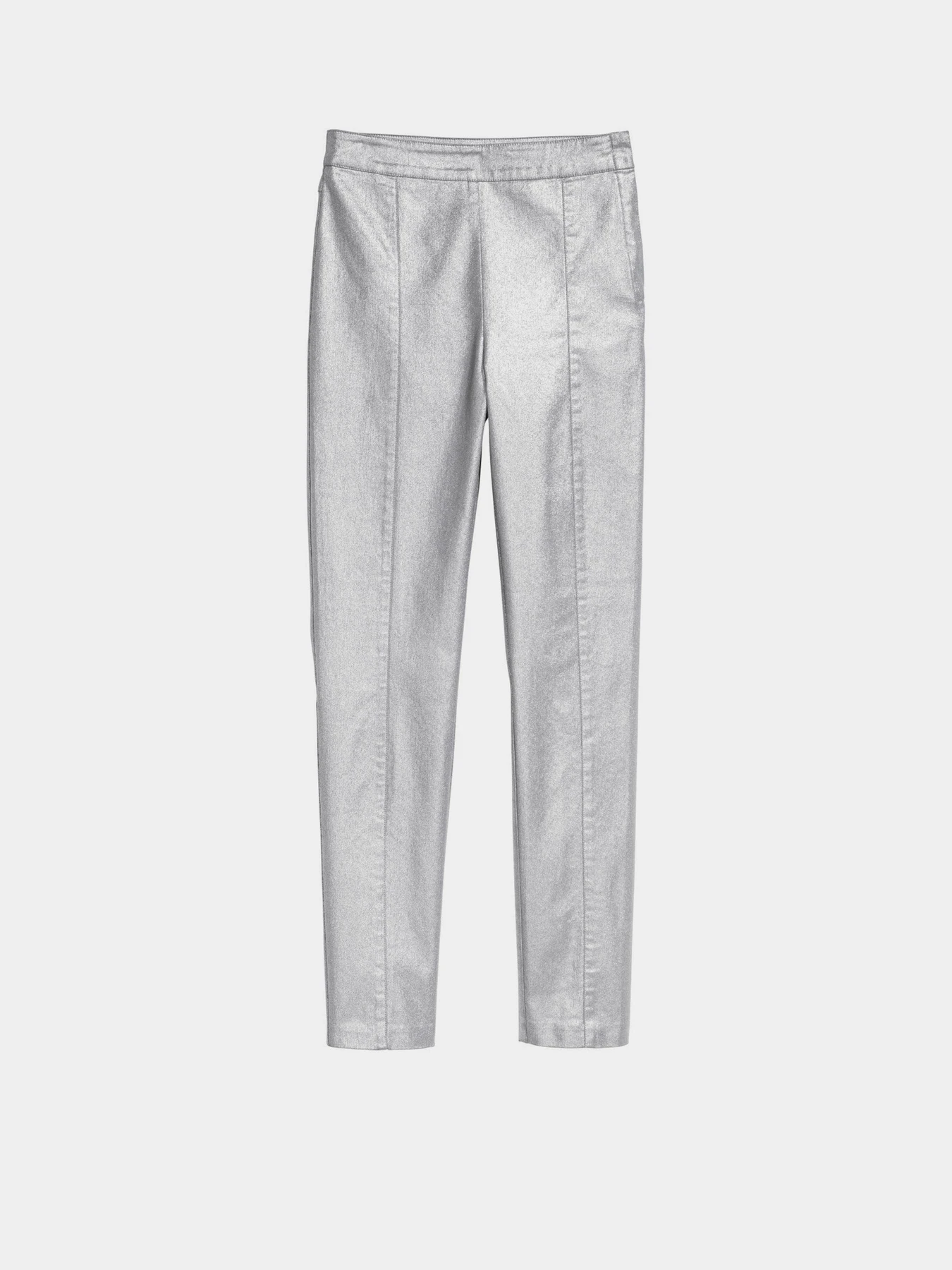 Брюки H&M модель 5486596RP2_Серебристый Фото