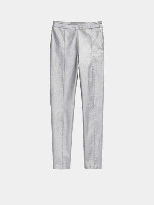 Брюки H&M модель 5486596RP2_Серебристый Фото