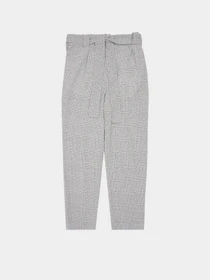 Штани H&M модель 1718040sm_светло-серый в клетку Фото