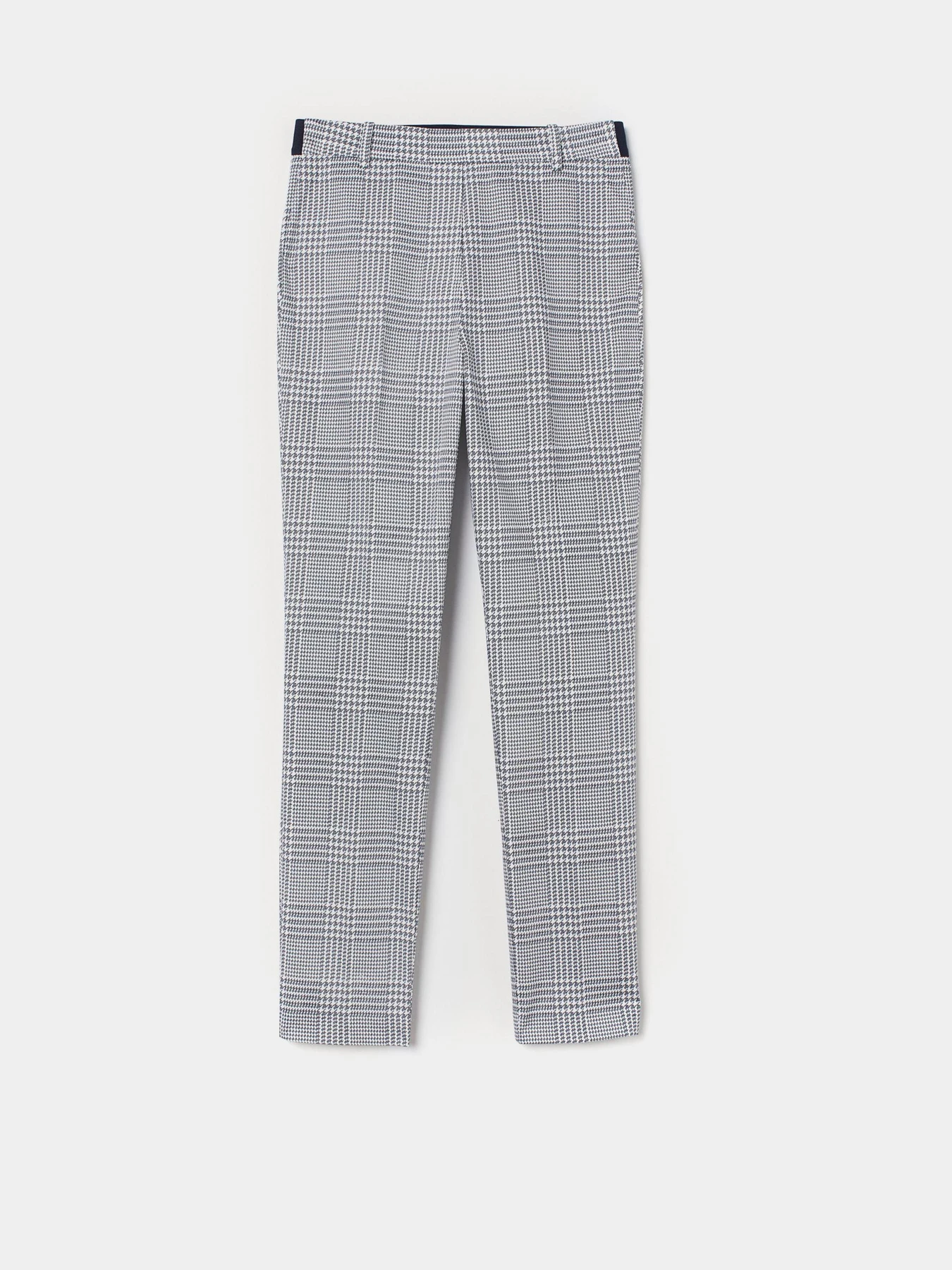 Брюки H&M модель 7833461dm_белый с узором Фото