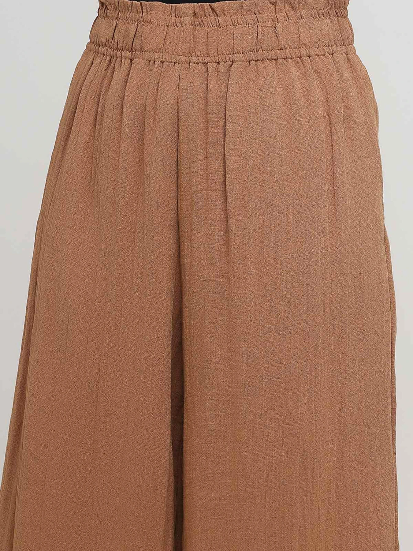 Брюки H&M модель 8550791wer_Светло-коричневый Фото