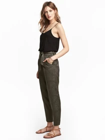 Штани H&M модель 4981065log_Хаки Фото
