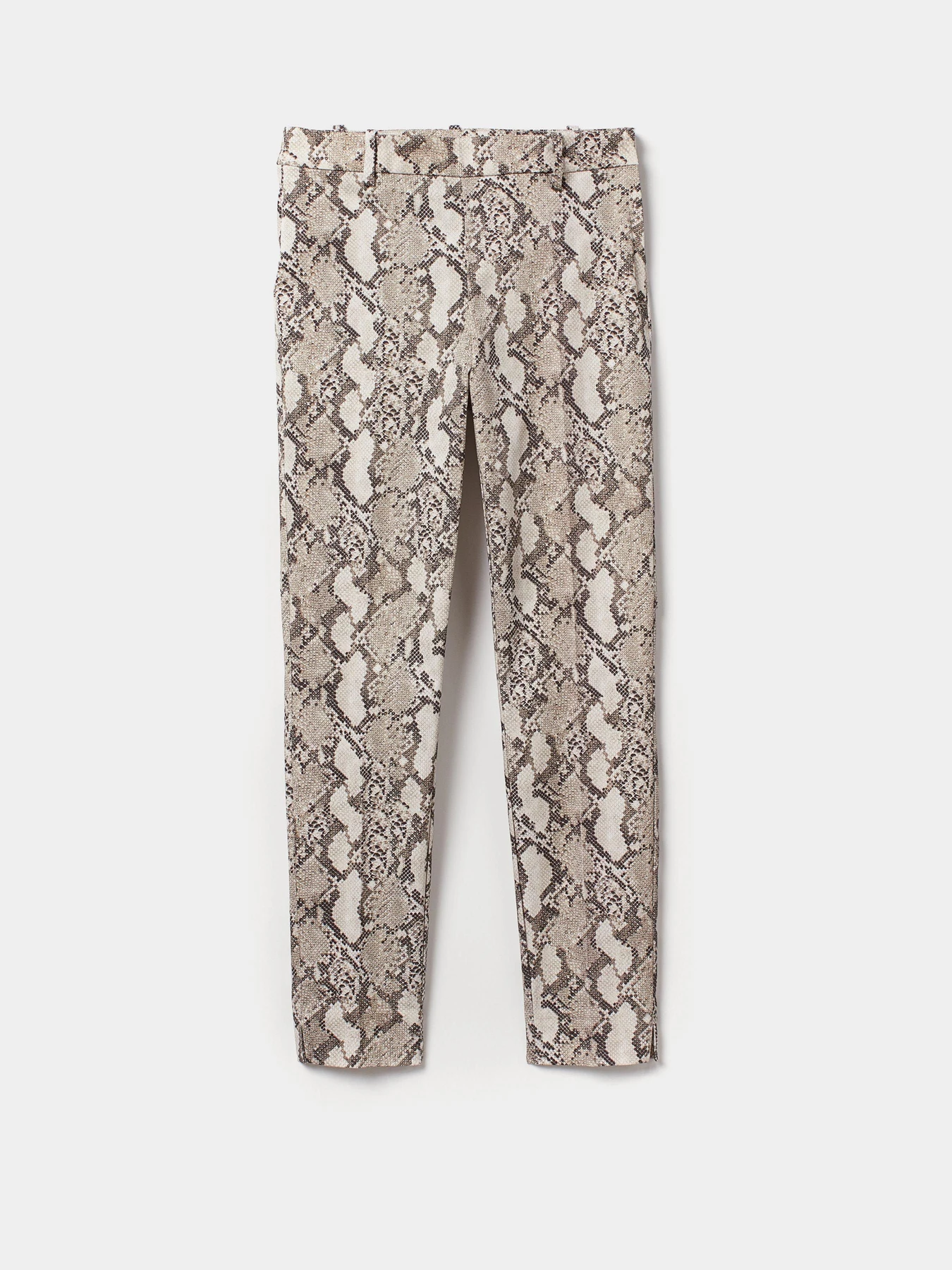Брюки H&M модель 5737169RP3_бежевый с узором Фото