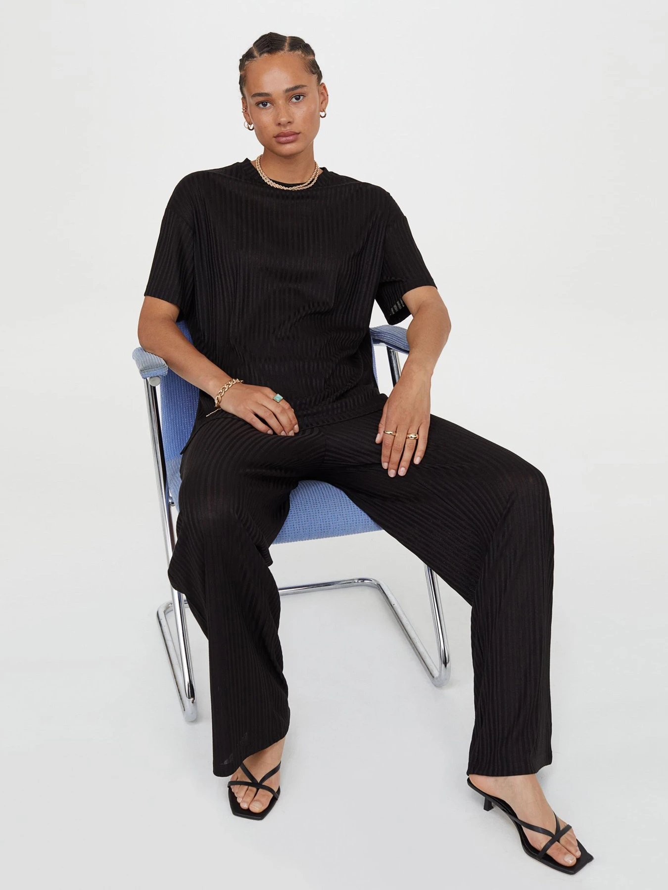 Штани H&M модель 9612003sdm_Черный Фото