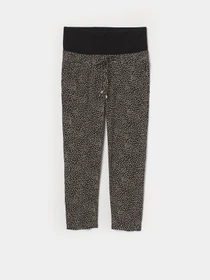 Штани H&M модель 7754020sm_черно-бежевый Фото