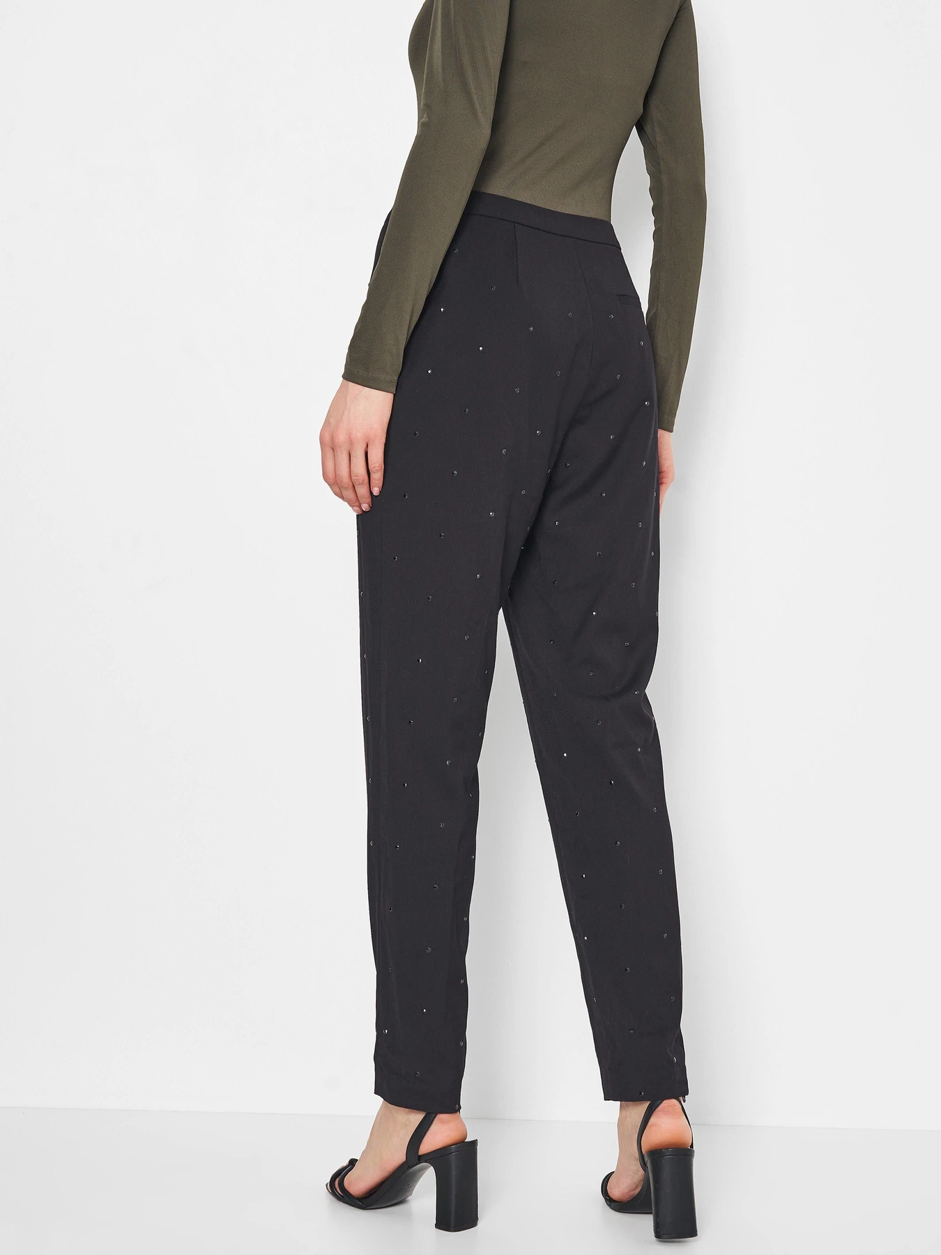 Брюки H&M модель 1004223abr_Черный Фото