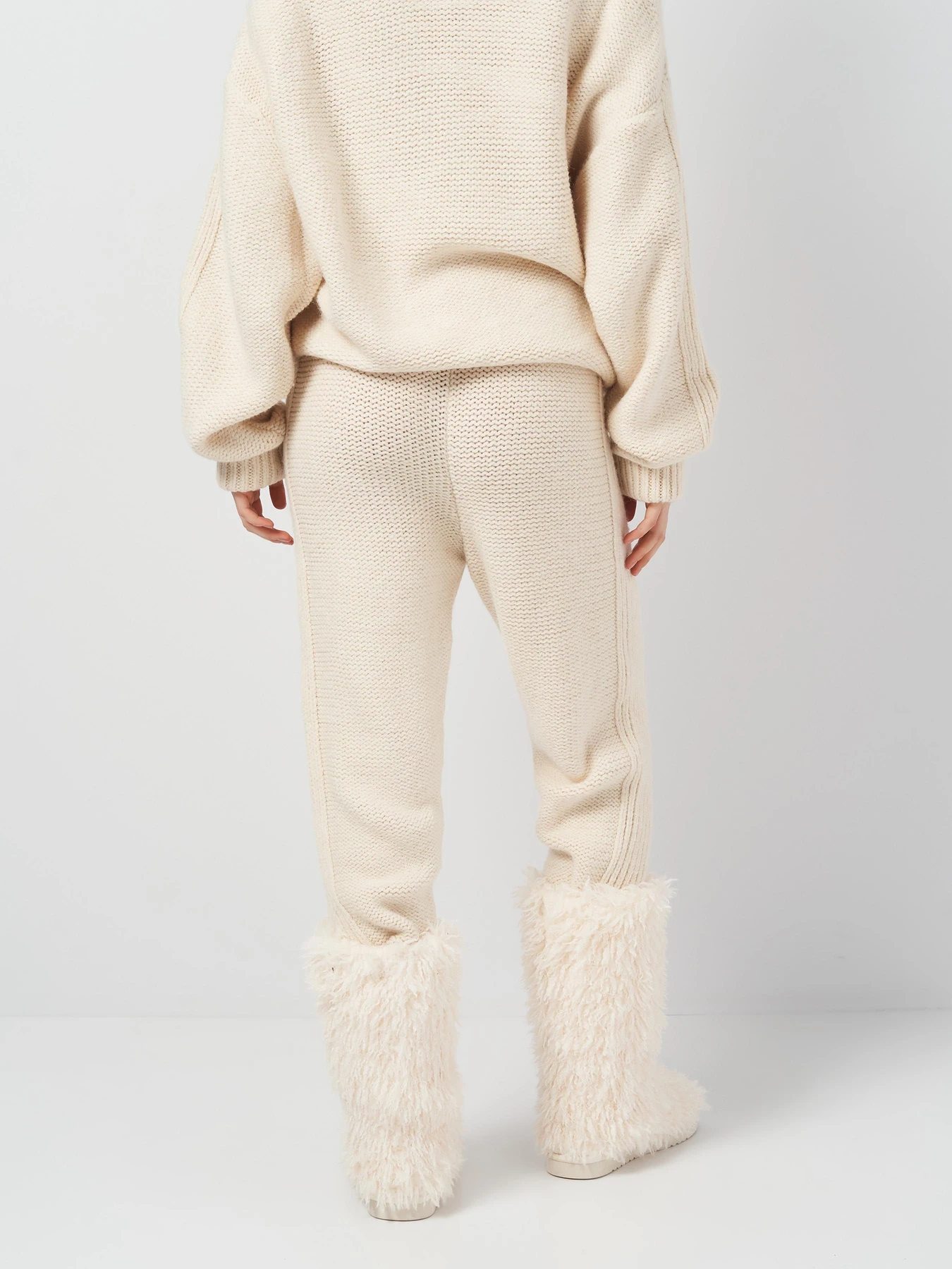 Брюки H&M модель 1496258arl_Молочный Фото