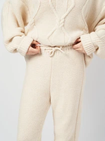 Брюки H&M модель 1496258arl_Молочный Фото