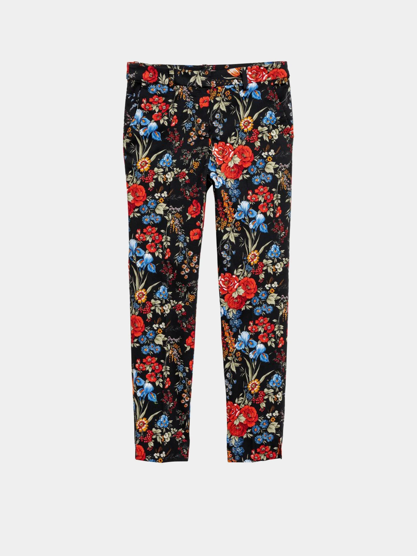 Брюки H&M модель 6074217dlog_Комбинированный Фото