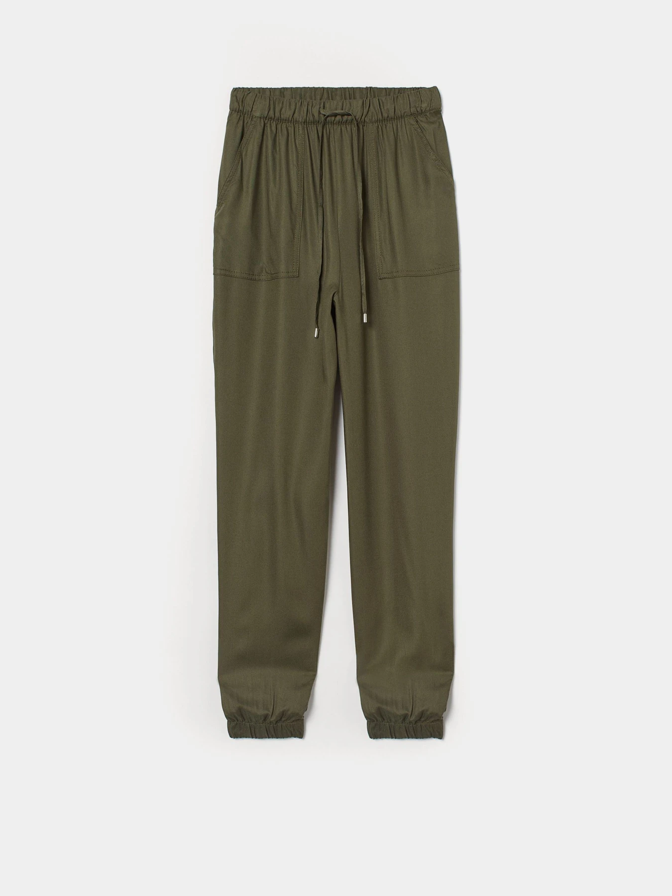 Брюки H&M модель 8276871sm_Хаки Фото