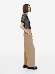 Штани H&M модель 1096238arl_Темно-бежевый Фото