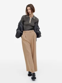 Штани H&M модель 1096238arl_Темно-бежевый Фото