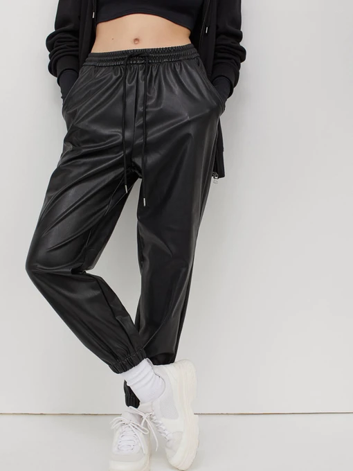 Брюки H&M модель 9046252ral_Черный Фото