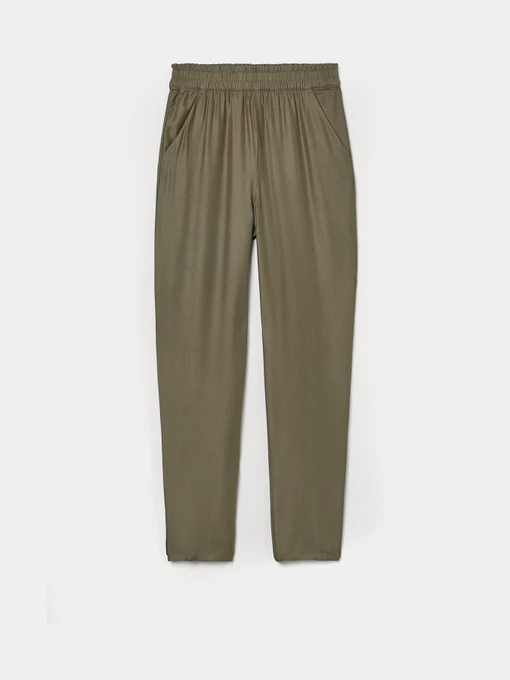 Брюки H&M модель 8882292bar_Хаки Фото