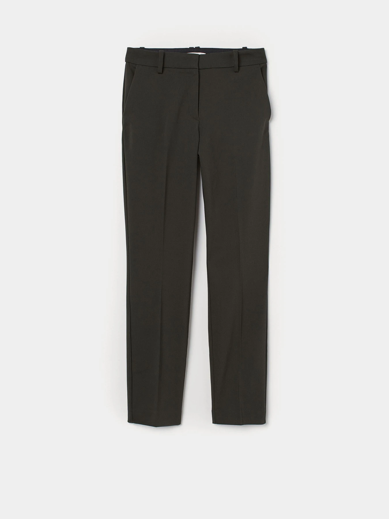 Брюки H&M модель 7514710log_Серо-зеленый Фото