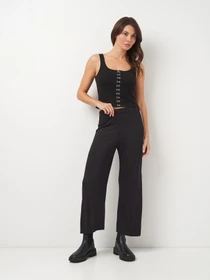 Штани H&M модель 9858264wer_Черно-белый Фото