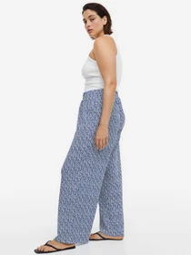 Брюки H&M модель 1159964wer_Сине-белый Фото