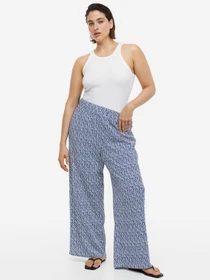 Брюки H&M модель 1159964wer_Сине-белый Фото