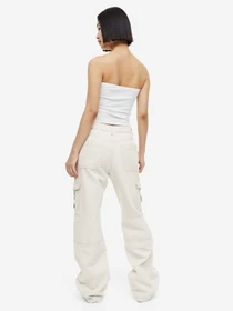Брюки H&M модель 1159410wer_Светло-серый Фото