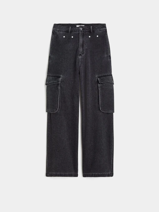 Брюки H&M модель 1169133wer_Черный Фото