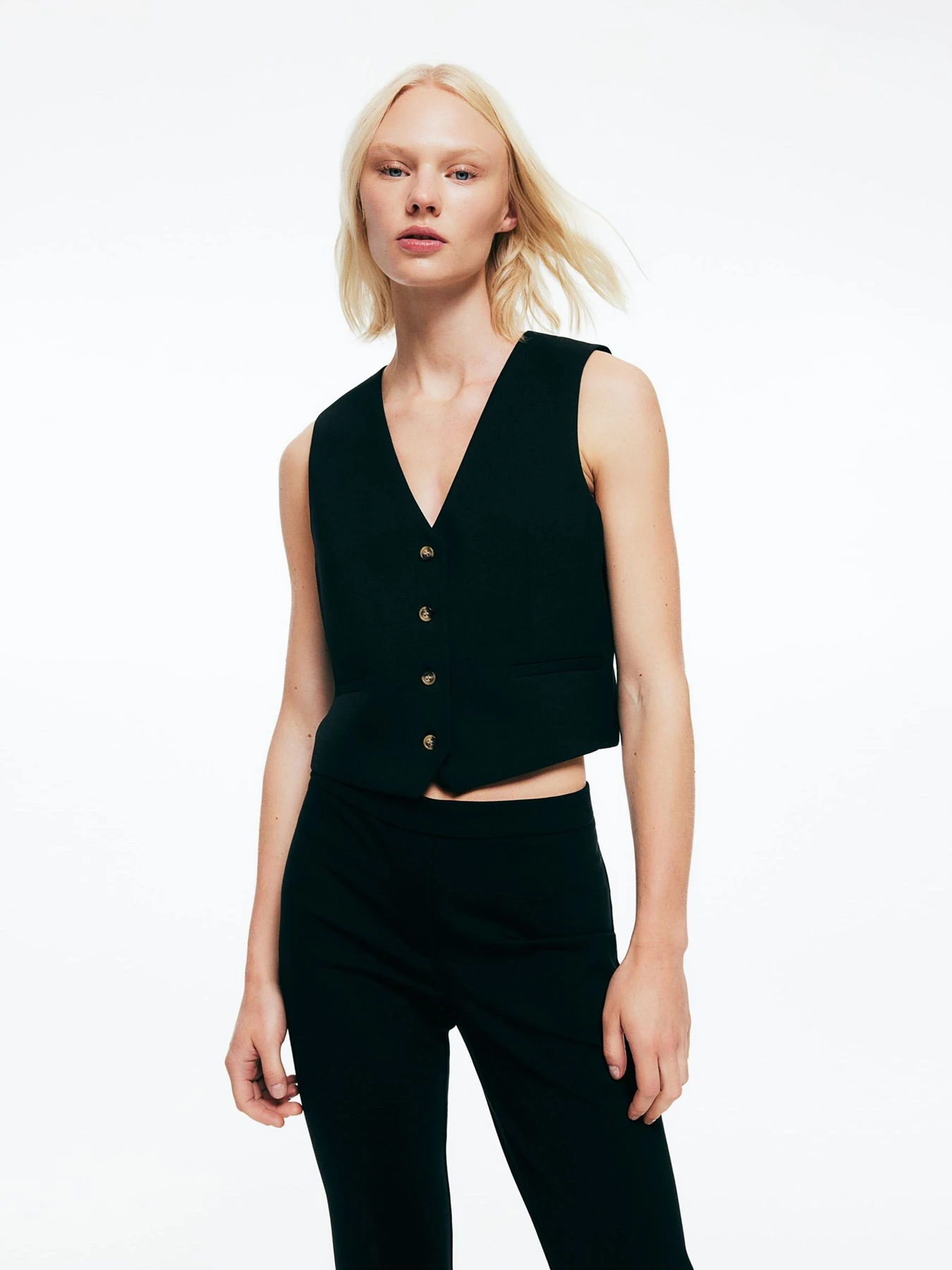 Брюки H&M модель 9919236wer_Черный Фото