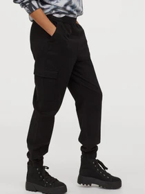 Брюки H&M модель 7600842wer_Черный Фото