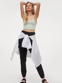 Брюки H&M модель 7600842wer_Черный Фото
