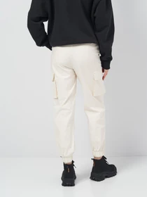 Брюки H&M модель 1115289arl_Молочный Фото