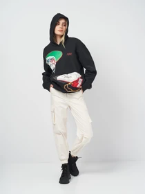 Брюки H&M модель 1115289arl_Молочный Фото